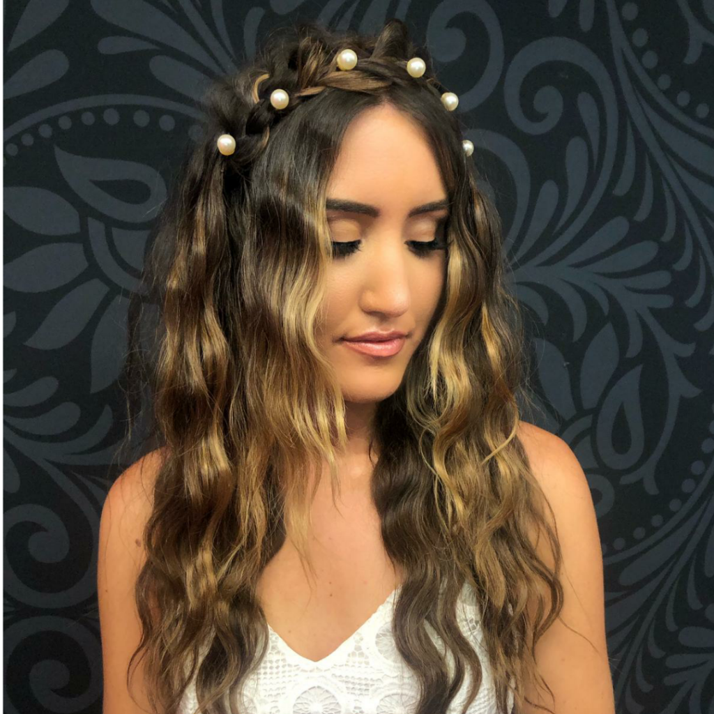 Beach Wave Crown DIY Braid Tutorial – Pink Pewter