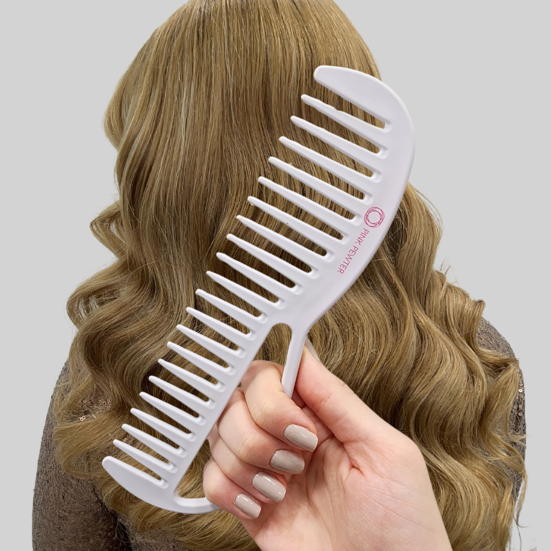 Hair Brushes and Combs Pink Pewter