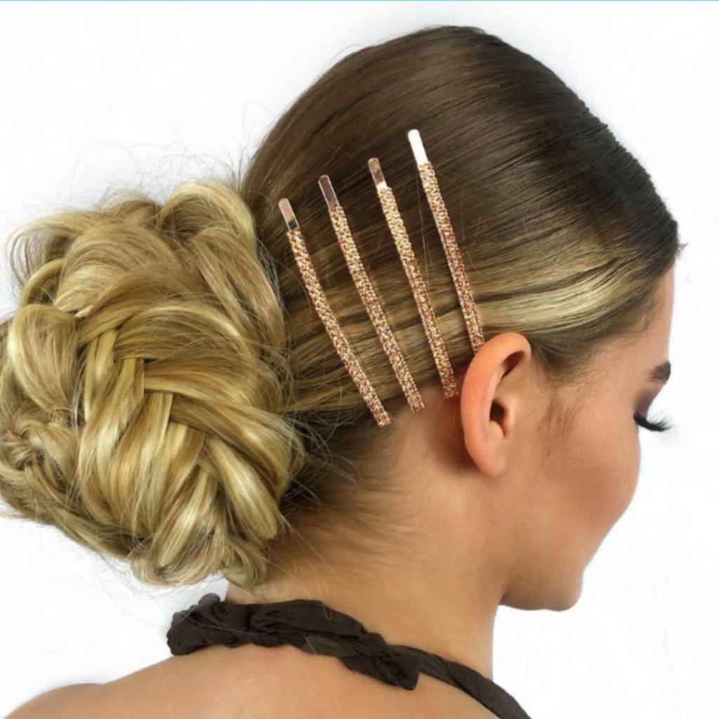 Yes! Crystal Bobby Pins Can 