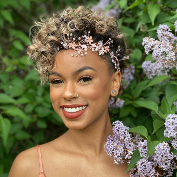 Magical Lilac Blooms and Flirtatious Hair Vines