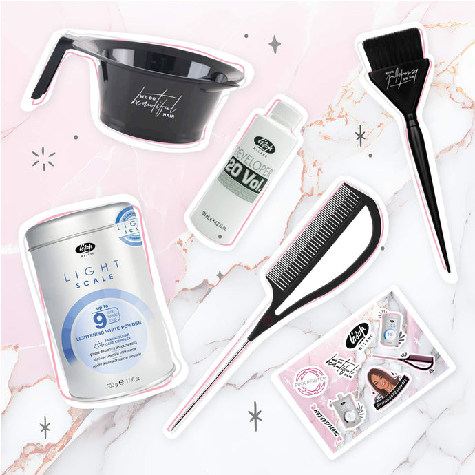 ¡Kit de resaltado Pink Pewter x Lisap x @vividsandbalayage!