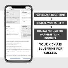 Your Kick Ass Blueprint for Success:  20 Essential Focus Points with Printable Worksheets and Free Mini Booklet ("Crush the Barriers to Success")