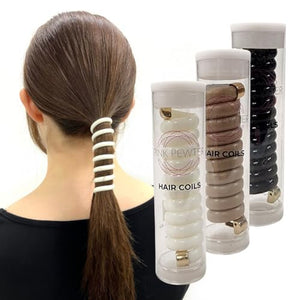 Spiral Lock Hair Coils - 3pc