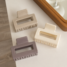 Glossy Square Claw Hair Clip