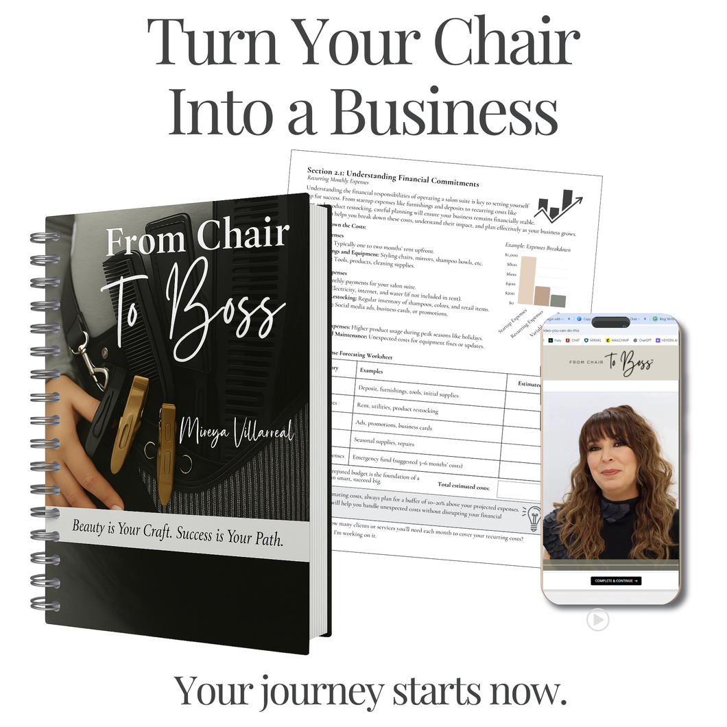 From Chair to Boss: Course — Build the Business Behind Your Talent