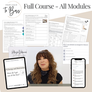 From Chair to Boss: Full Course — Build the Business Behind Your Talent (28 Chapters · 258 Lessons)