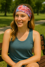 Rue – Wide Style Sports Wrap (Crimson Bloom Jungle)