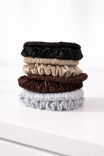 Soft Satin Ruffle Elastics - 4 Set Pack