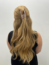 Matte Chain Link Claw Hair Clip - 2pc