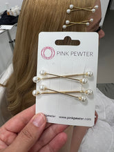 Elegant Pearlesque Hair Pin Duo Set