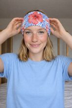 Rue – Long Style Sports Wrap (Crimson Bloom Jungle)