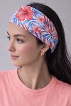 Rue – Long Style Sports Wrap (Crimson Bloom Jungle)