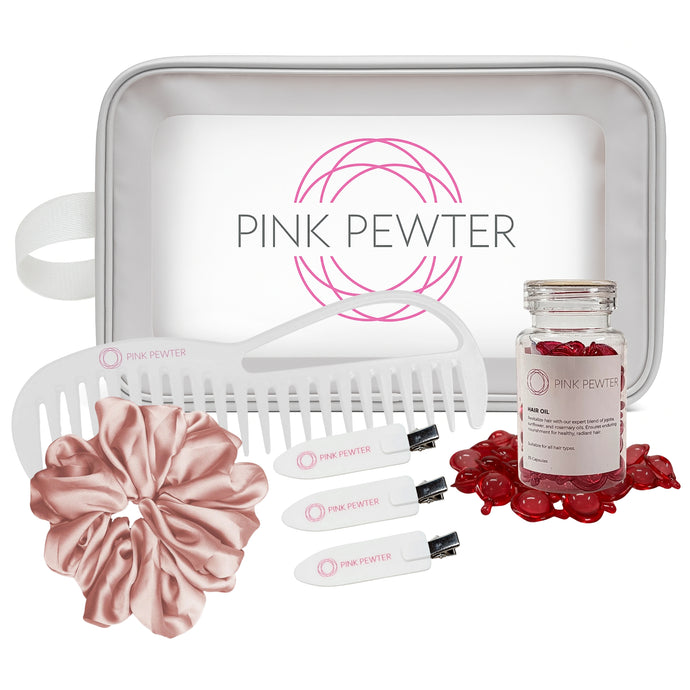Beauty Routine Kit With Free Clear View Travel Bag
