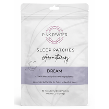 Natural Sleep Patch with Lavender Vanilla Scent – Slow-Release Melatonin + Botanicals for Restful, Grogginess-Free Sleep (30pc)