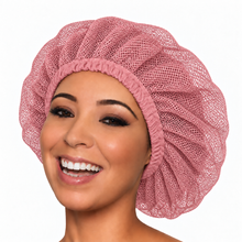 Netted Hair Drying Bonnet