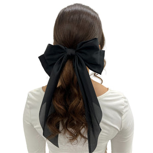 Belle Bow Oversized Barrette Clip