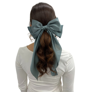 Belle Bow Oversized Barrette Clip