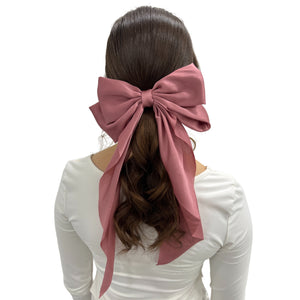 Belle Bow Oversized Barrette Clip