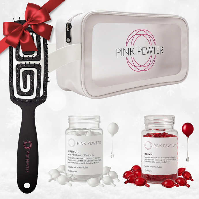 Shine & Strength Kit with Travel Bag