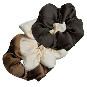 Elegant Cascade Scrunchie - 3 Pack