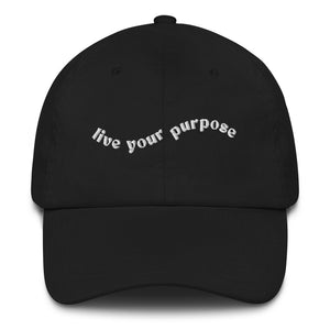 Gorra de béisbol - "Vive tu propósito"