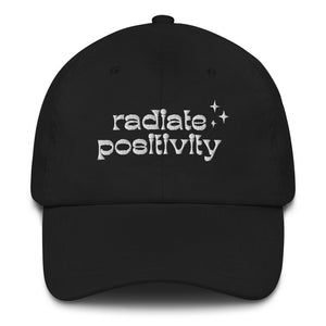 Gorra de béisbol - "Radiar positividad"