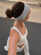 Soft Stretch Ribbed Headband (Classic Neutrals)