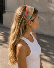 Rue - Wrap deportivo ancho Tie-Dye