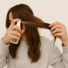 Hair Perfume Spray with Argan & Castor Oil – Long-Lasting Fragrance for Fresh, Shiny Hair – Lightweight, Non-Greasy Hair Mist – 3.4 fl oz (Honeysuckle)