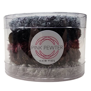 Pony Elastics in Cylinder (Fluffy Sweater - 5pc)