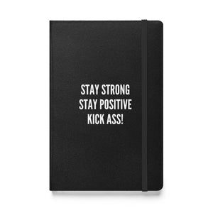 Hardcover Bound Notebook - "Kick Ass"