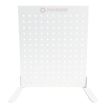 Pink Pewter Signature Countertop Metal Peg Display With Hooks