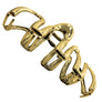 Metallic Whirl Claw Hair Clip - 3pc (Metal Whirlwind)