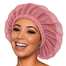 Netted Hair Drying Bonnet