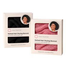 Netted Hair Drying Bonnet