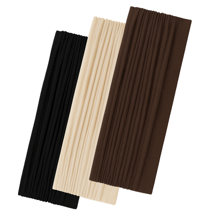 Rue - Wide Style Sports Wrap - 3 Pack (Core Neutrals) ()
