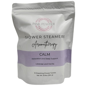 Premium Aromatherapy Shower Steamers with Pure Essential Oils (10pc)