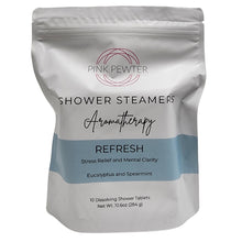 Premium Aromatherapy Shower Steamers with Pure Essential Oils (10pc)