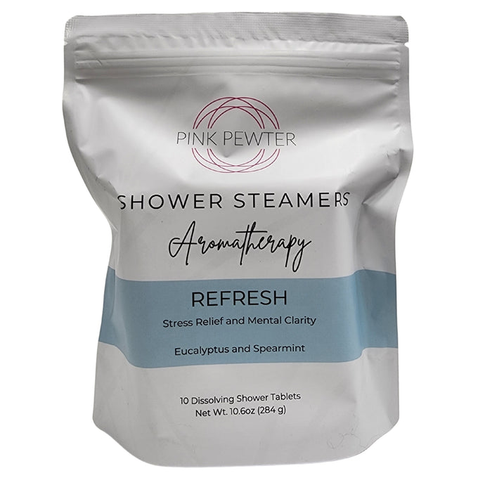 Premium Aromatherapy Shower Steamers with Pure Essential Oils (10pc)