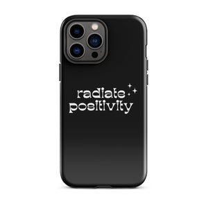 Estuche resistente para iPhone® - "Radiar positividad"