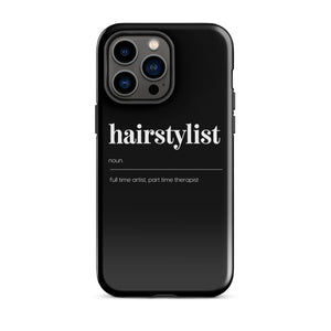 Tough Case for iPhone® - "Hairstylist"
