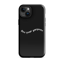 Estuche resistente para iPhone®: "Vive tu propósito"