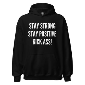 Hooded Sweatshirt - "Kick Ass"