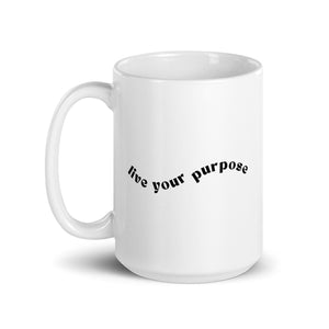 Taza - "Vive tu propósito"