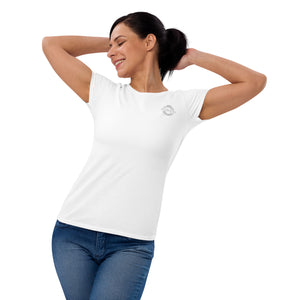 Camiseta de manga corta para mujer - "Radiate Positivity"