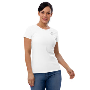 Camiseta de manga corta para mujer - "Motivar a los demás"