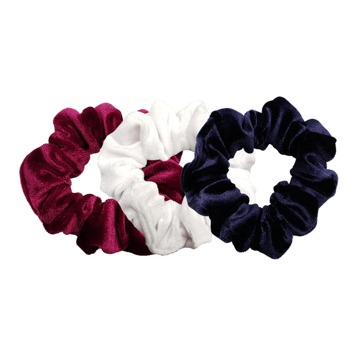 Luxe Velvet Scrunchie 3-Pack (USA Patriot Pack)