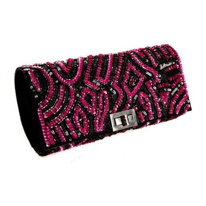 Makeup Brush Jeweled Case