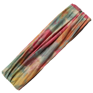 Rue - Wrap deportivo ancho Tie-Dye