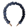 Pearl Rippled Headband (Blue Cloud Cover)